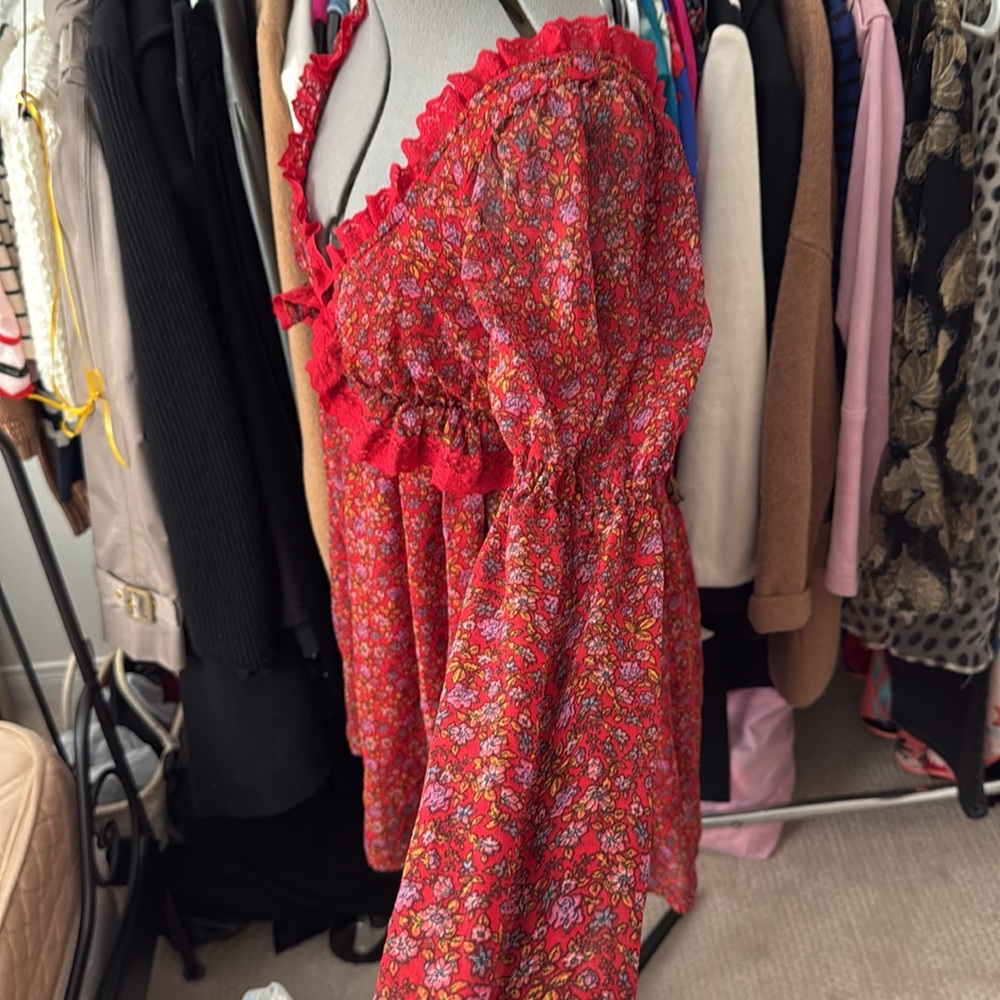 Free People Red Dress - Picture 3 of 10